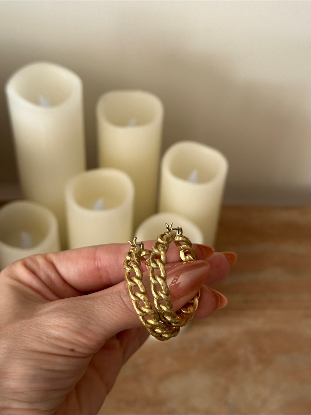 Vintage Ralph Lauren Gold Hoops